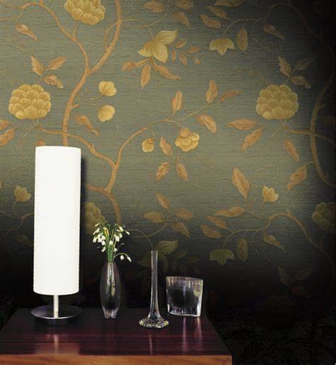 Modern designer wallpaper with geometric patterns