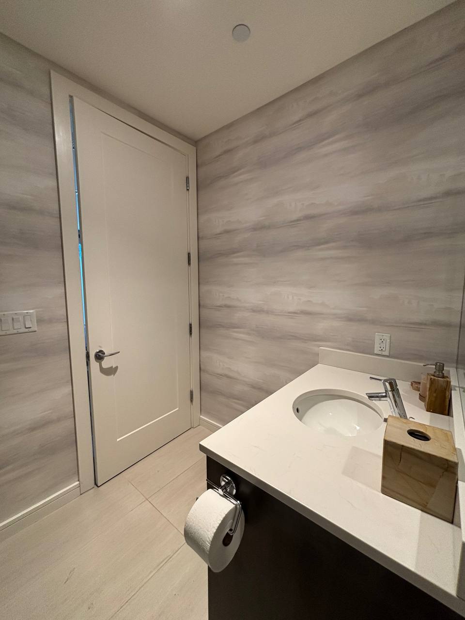 Accent wall with premium designer wallpaper